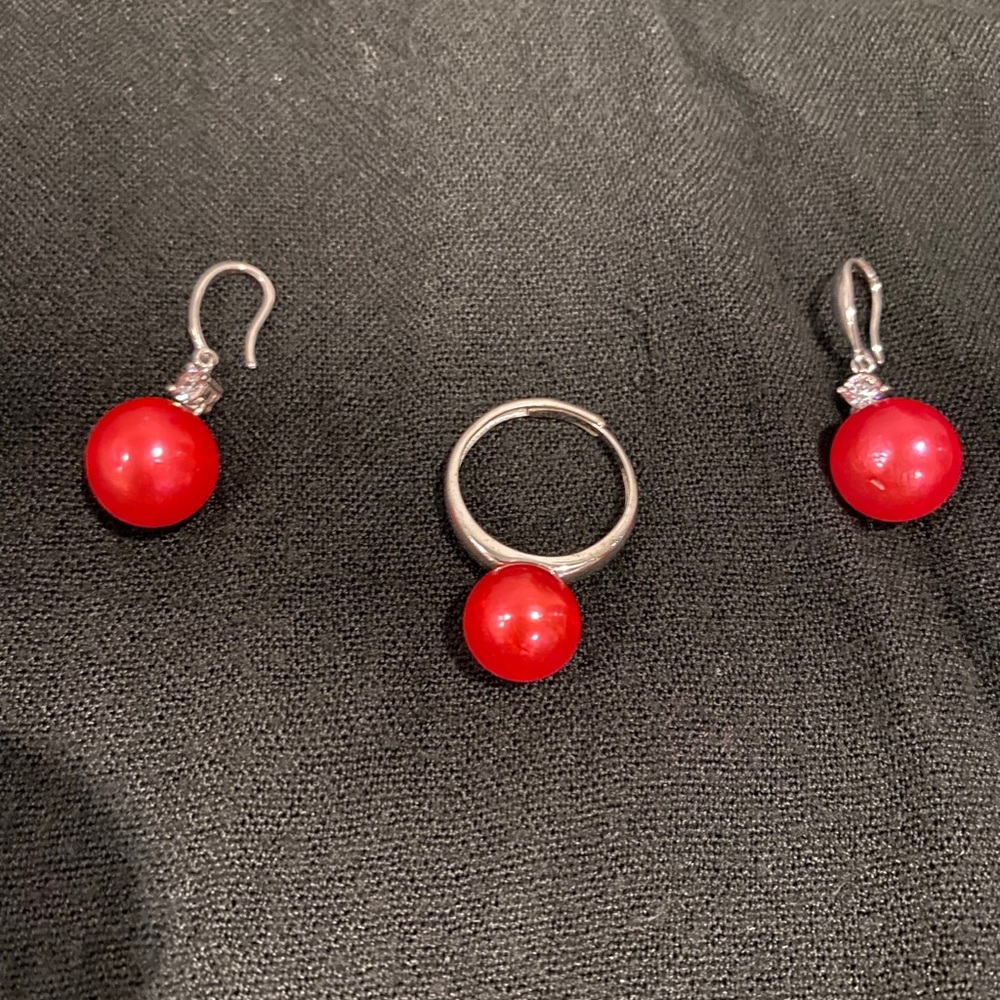 Edison Pearl Jewelry set